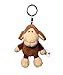 NICI 42181 Schlüsselanhänger Mäh Schaf Jolly Jo, Braun, 10 cm