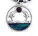 Tapp Collections Mood Pendant Necklace - Dolphin Twins
