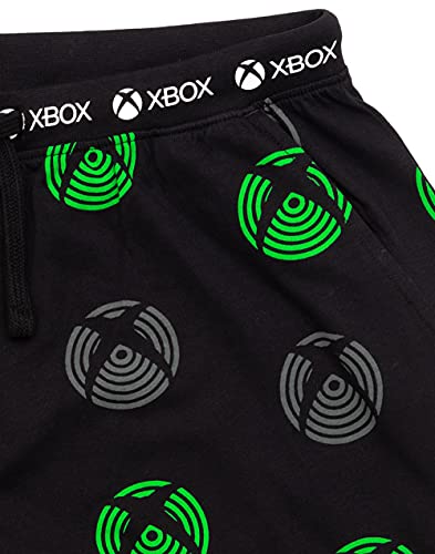 Xbox Lounge Pants Mens Black Game Console Pajamas Trouser Bottoms Pjs3