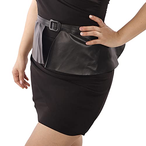 Jumwrit Pu Leather Waist Belt Fashion Dress Belt for Women Adjustable Skirt Belt with Buckle Elegant Wrap Wide Cinch for Dress Solid Color Corset Belt Waistband(Style 4)2