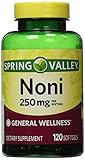 Natural Noni Vitamins Immune Health by Spring Valley,(250 mg), 120 softgels