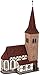 Produktbild NOCH 66906 - Spielwaren, Kirche St. Georg mit Micro-Sound Glockenläuten