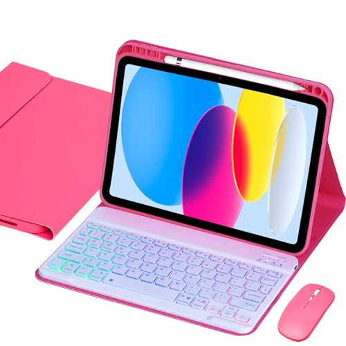 Teclado para iPad Pro 13 M4 M5 retroiluminado para estudiar y trabajar en cualquier café