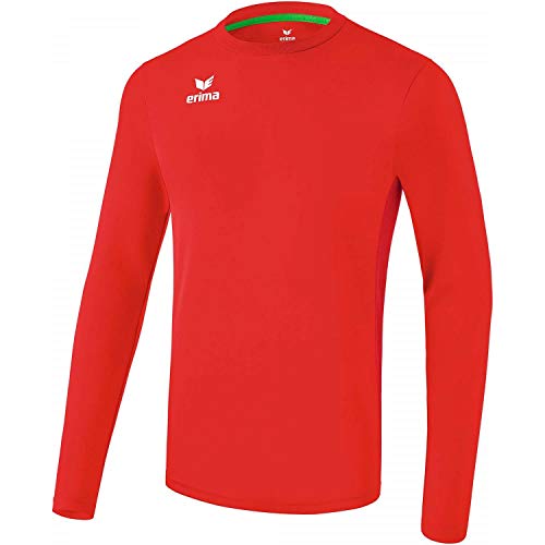 LIGA Trikot Erima Unisex Kinder Langarm (3141818), rot, 140