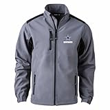 NFL Dallas Cowboys Softshell Jacket, Graphite, Large
