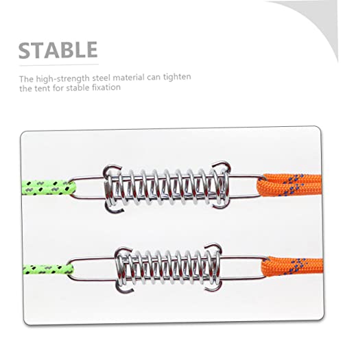HANABASS 27Pçsacessóriostensoresdeacampamentofivelasdetendasuprimentosdeaçofivelapinosprimaveravento