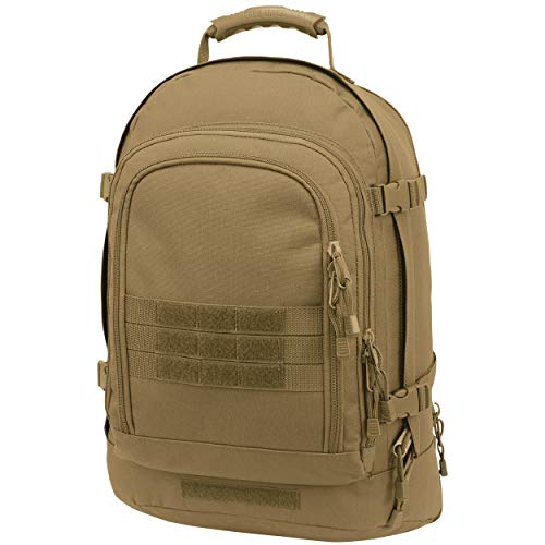 Mercury Tactical Gear 3-Day Stretch Backpack, Coyote, TAA Compliant