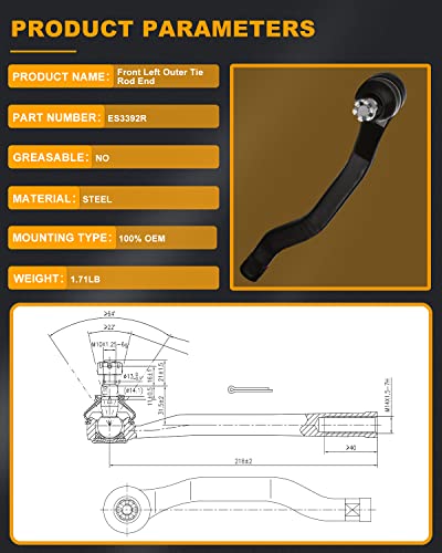 Sosopart 12Pcs Set Front Suspension Kit Upper Control Arm Inner Outer Tie Rod End Sway Bar Link Lower Ball Joint Rack Boot Replacement For Acura Cl For Honda For Accord Odyssey For Isuzu Oasis #TOP2