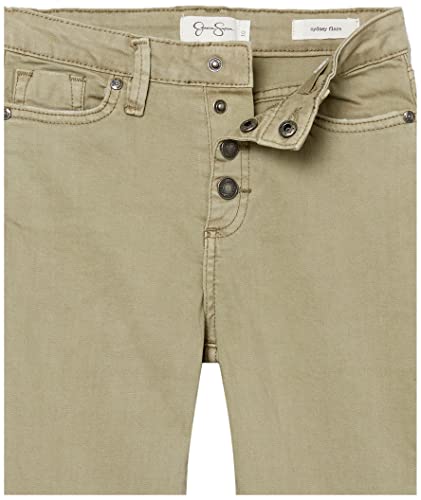 Jessica Simpson Jessica Girls' Jeans, Olive Flare, 162