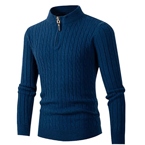 Pull d'hiver en polaire pour homme pour les sorties en montagne et le quotidien