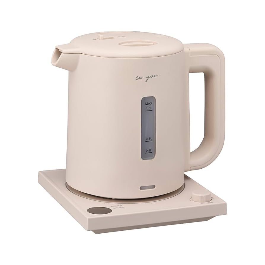 Aideas 電気ケトル ホワイト Amazon | [山善] 電気ケトル 電気ポット 1.0L 一人暮らし 二人