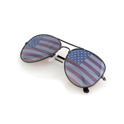 Aviator USA America American Flag Sunglasses - Great Accesory for 4th of July2