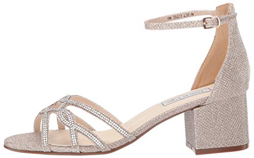 Touch Ups Women's Zoey Sandal, Champagne, 8 Wide #TOP7
