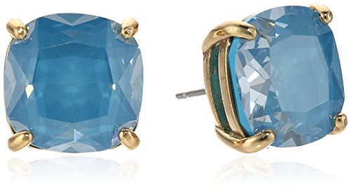 kate spade new york Enamel Small Square Turquoise Stud Earrings