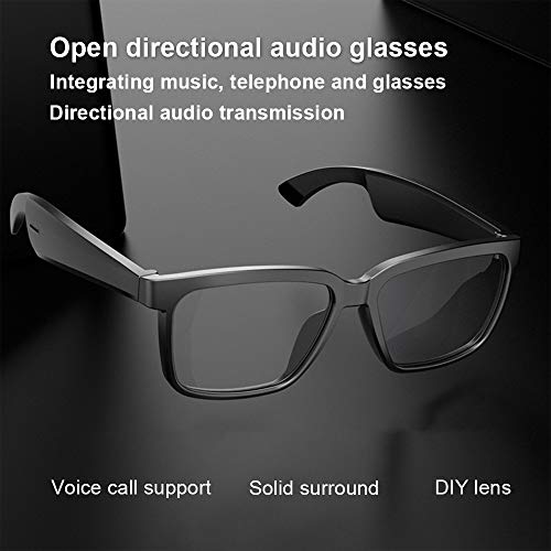 Fone de ouvido, Andoer A2 Frames Smart Wireless Bluetooth 5.0 fone de ouvido Óculos de música Fones