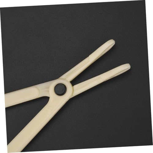 VALICLUD 5 Stück Teiliges Einweg piercing zangen aus Kunststoff Runde Klemmen Professionelle Sterilisierte Piercing forceps für Lippen Nase Bauchnabel Augenbrauen Einfaches Schmerzarmes