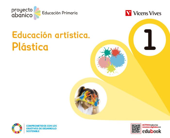 Portada de Educación Artística: Plástica 1º Educacion Primaria Proyecto Abanico a
