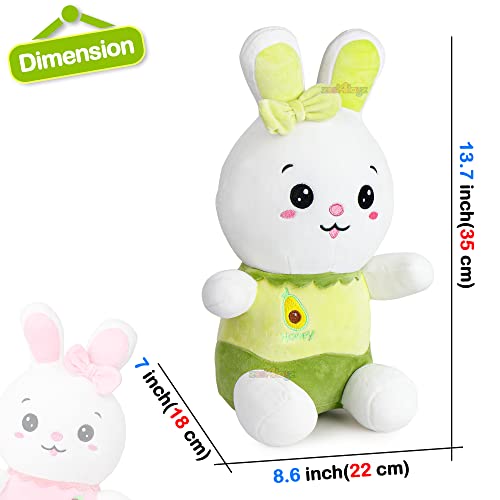 Image of Zest 4 Toyz Super Soft Toys Stuffed Animal Plush Teddy for Kids Birthday Gifts Toys Baby Boys Girls (Bunny Girl) Assorted (Pack of 1) 35 cm