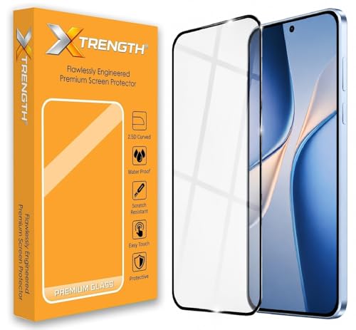 Image of Tempered Glass for Vivo V70 FE and Vivo T5 Pro(6.83 Inch) with Installation Kit | 9H Edge to Edge Screen Protector | Anti Scratch