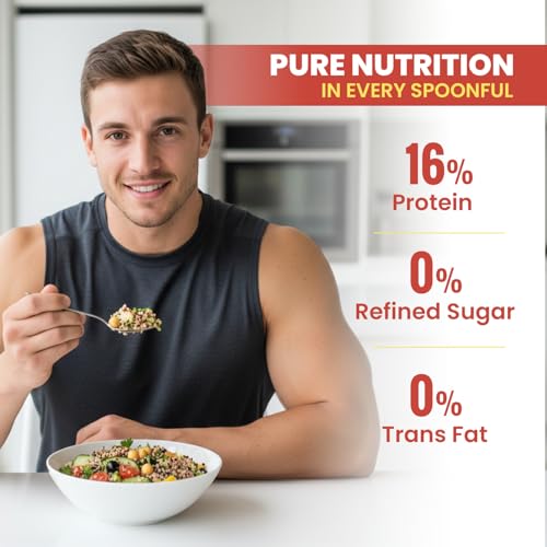 Image of Pintola Premium Quinoa 500g, Cereal for Breakfast, High in Protein & Dietry Fibre, Minerals, Cholesterol-Free, Gluten-Free Quinoa Seeds Diet Food for Weight Management (500g)