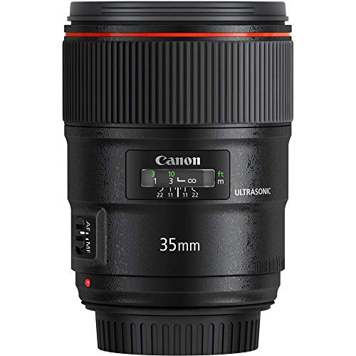Canon EF 35mm f/1.4L II USM Lente + Filtro UV Combo miniatura 4