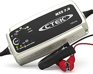 CTEK MXS 7.0, Ładowarka 12V Dla Większych Akumulatorów Samochodowych, Łódź, Ciężarówka, RV I Przyczepa Ładowarka, Odsiarczacz Baterii Z Dostaw I Tryby Regeneracji, Dedykowany Tryb AGM I Program Zimowy