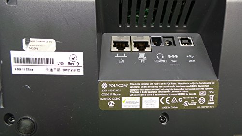 Teléfono VoIP Polycom CX600 con altavoz y pantalla color miniatura 4