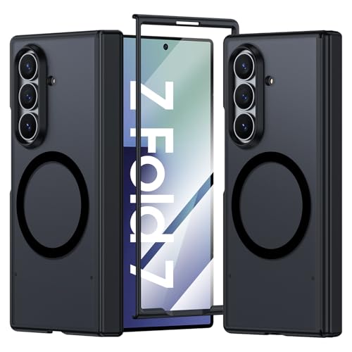 Coque Samsung Z Fold 7 avec protection écran intégrée antichoc mat
