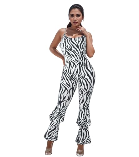 Image of Jigfar Women Sexy Elegant Bodycon Jumpsuit Going Out Romper Birthday Party Club Night Outfits