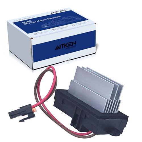 Image of AITKEN Heater Blower Motor Resistor Compatible with 2003 2004 2005 2006 2007 Hummer H2 Replace#19331830 19329838 89023355 93803637 88986529 15-80388 15-80655 15-80911 19331830 3GSH-19E624-CA