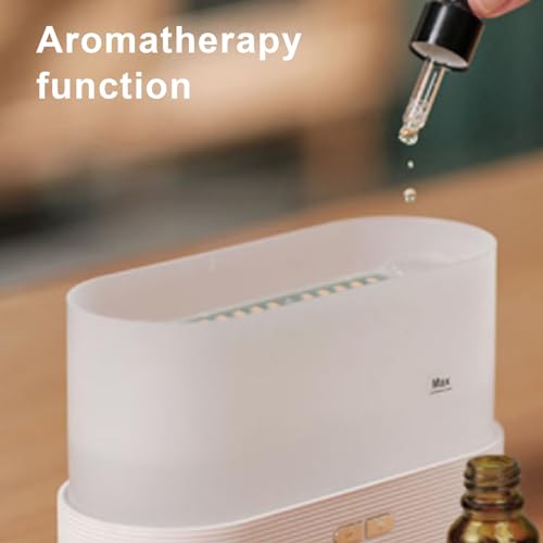 Difusor aromático eléctrico Yoidesu 180ml con efecto llama USB miniatura 4