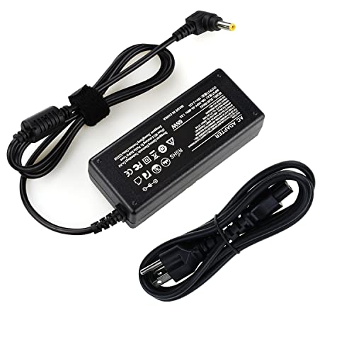 PA3714U-1ACA AC Adapter Laptop Charger Replacement for Toshiba Satellite C55 C655 C850 C50 L755 C855 L655 L745 P50 C855D C55D S55 Toshiba Portege Z30 Z930 Z830 Satellite Radius 11 14 15 Supply Cord