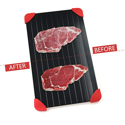 PENGUIN FAMILY Thawing Plate for Frozen Foods Aviation Aluminum Safe Material Thaw Faster