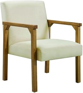 Poltrona Luna Braço Madeira  