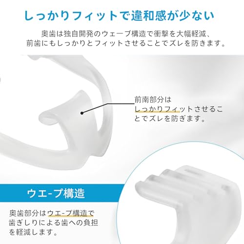 IBOXRO マウスピース 歯ぎしり防止 2個セット