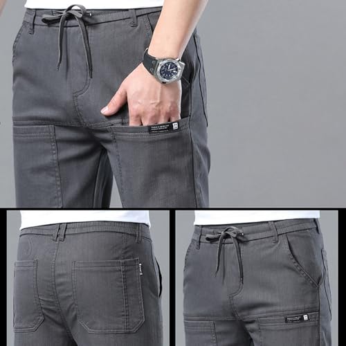 Mencomfy Cargo Pants - Manzera Stretch Cargo Pants, Men's High Stretch Multi-Pocket Durable Cargo Pants2
