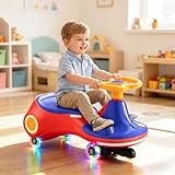 Winfire 12V Electric Wiggle Car with Pedal, 3 in 1 Swing...