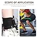 SUPVOX 2pcs Ankle Bands for Cable Machine Leg Straps Wrap Ankle Cable Attachments for Gym Training