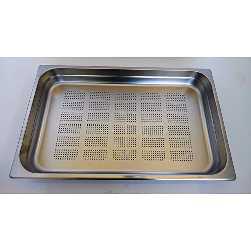 BACINELLA GASTRONORM Inox GN1/1 Misura 530X325 H 065 MM Forata