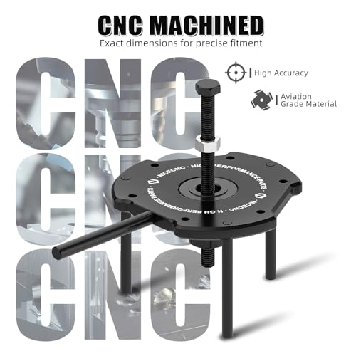 Image of NICECNC Black Clutch Removal Tool Kit Drive Clutch Separator Puller Set Compatible with Can Am Maverick X3 2017-2022, Maverick X3 R 4x4 Turbo DPS 2018-2019