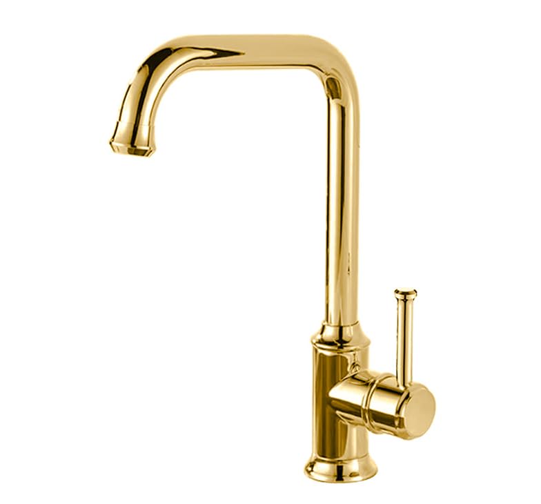 Robinet de cuisine évier de comptoir en finition durable LWX