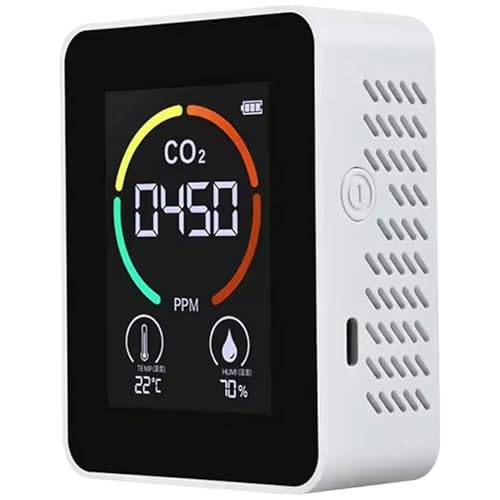 Capteur de CO2 multifonction avec compteur d'humidité et de température 400-5000 ppm
