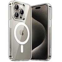 JETech Cover Magnetica per iPhone 15 Pro 6,1 Pollici Compatibile con MagSafe Ricarica Wireless...