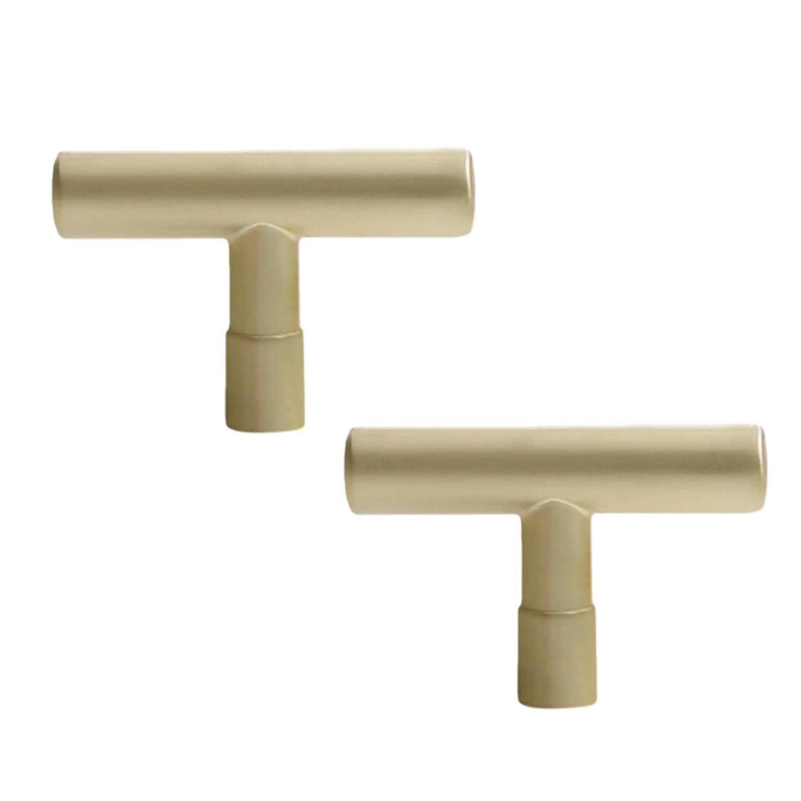 Zcru004 Copper Furniture Handle Zinc Alloy Drawerhandles Cupboard Handles Kitchen Cabinet Handle Finger Edge Pull 2 Pieces (,Single Hole)