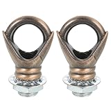 Vissez le tuyau filete M10 dans le point de fixation au plafond de la lampe/lustre. Puis fixez les oeils de levage avec les rondelles et ecrous inclus. Assurez-vous que la charge ne depasse pas 22lb. Serrez fermement les composants avant utilisation.