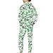 ORGYPET Essentials Hoodie and Sweatpants Set Loose Pullover Sweatshirt S for Youth Soft Loose Boys Sweatsuit Oversized Sweater Set for Youth Loose Fit Fashionable Loose Design, Leaf Panda