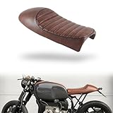 Universal Retro Tuck N' Roll Cafe Racer Brat Seat/Not Bike Specific/For Honda CB/CX/CG/GL BMW R/K Suzuki GS/GN Yamaha XV/XJ Series