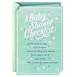 Hallmark Baby Shower Card (Baby Shower Checklist)