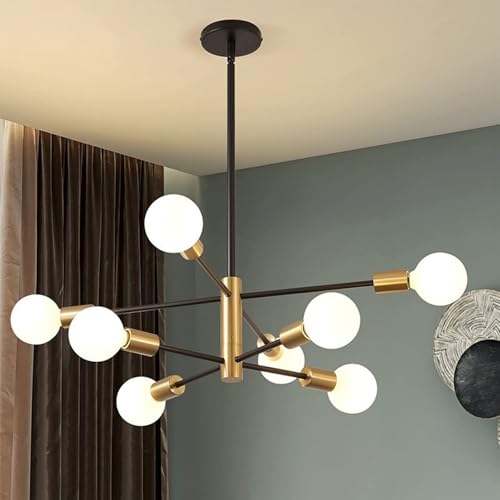 Lámpara de Suspensión E27 Sputnik 12 luces para salón 6
