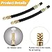 ANFTDCO 2PCS Car Tire Valve Extender, 8.27